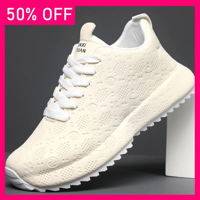 Scarpe da tavolo da uomo 2026 nuove scarpe da passeggio casual all'aperto per studenti alla moda con suola spessa scarpe da ginnastica piatte per uomo