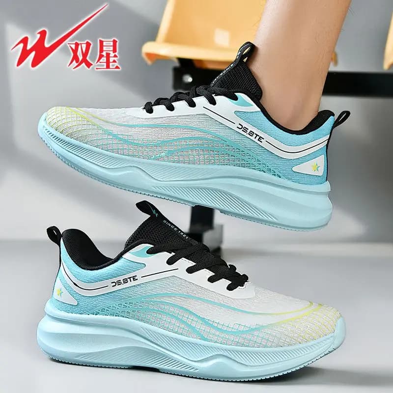 Scarpe da corsa da uomo per esterni, in rete traspirante, leggere, casual, sportive, antiscivolo, comode.