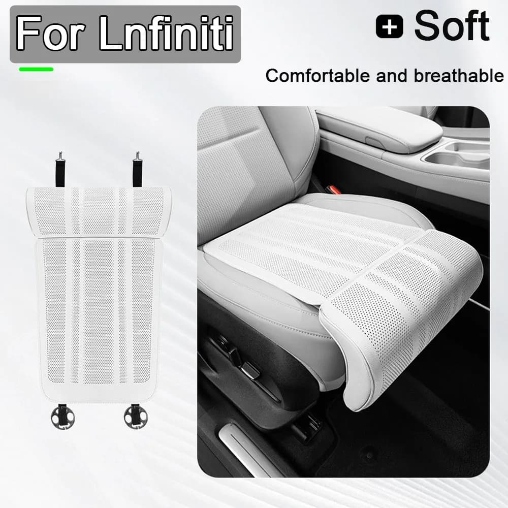 Seggiolino auto Esteso Poggiapiedi Driver Poggiagambe Supporto Pad Coprisedile Auto Per Lnfiniti Q50 Q70 QX70 FX35 Q30 G37 QX60 G35 G25 Q60