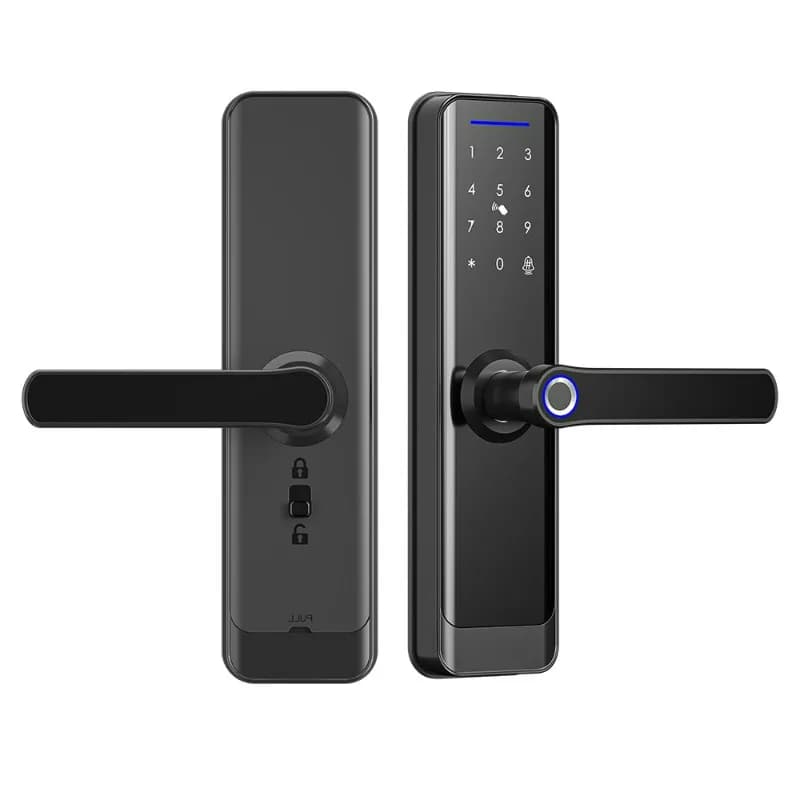 Serratura intelligente porta in legno serratura con impronta digitale camera da letto stanza in affitto serratura a combinazione porta ufficio