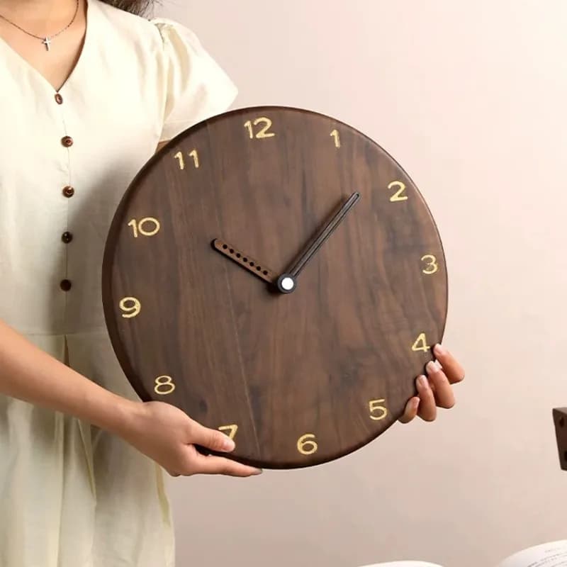 Classic Elegant Nordic Luxury Wall Clock Modern Decor Living Room Bedroom Wall Clock Office Gaming Design Home Room Decoration