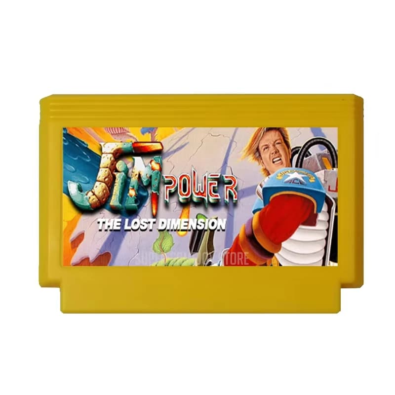 Jim Power The Lost Dimension Cartuccia di gioco per scheda videogioco FC Console a 8 bit