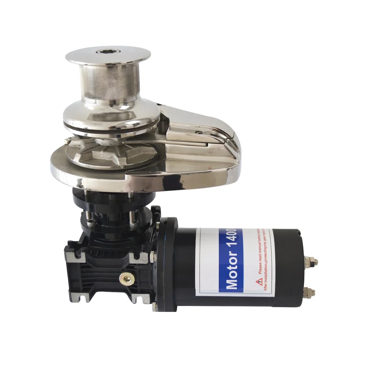 STLF Factory 12V 24V Verricello elettrico con ancoraggio verticale Verricello Nuova condizione Barca cabestan marina in metallo