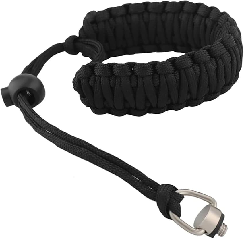 Camera Wristband With Hanging Rope And Screws For Insta 360 X3, Ace Pro, DSLR selfie Sticks Hand Free Dog Leash Anti-Fall Wrist