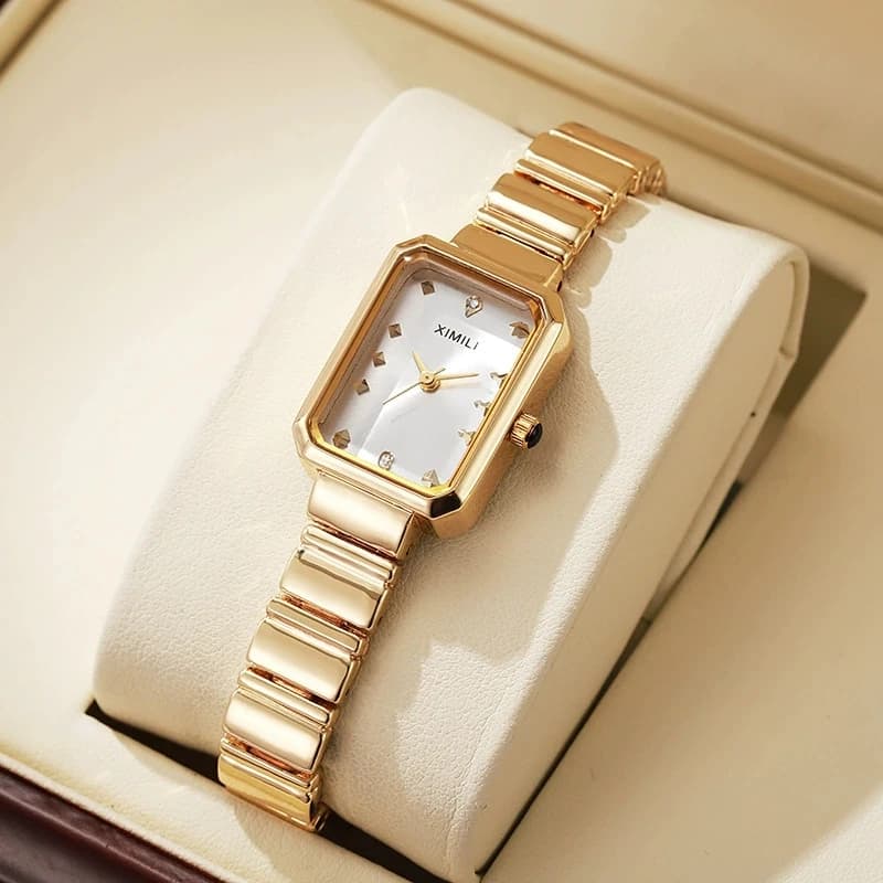 New Fashionable Wrist Watch for Women Luxury Casual Quartz Watch Stainless Steel Women's Watch for Gifts Reloj Mujer