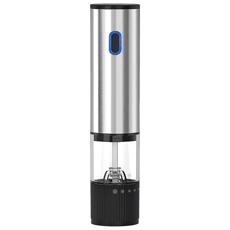 AB42-Electric Pepper Grinder USB-C Charging 5-Level Adjustable Grind Settings Automatic Spice Grinder For The Kitchen