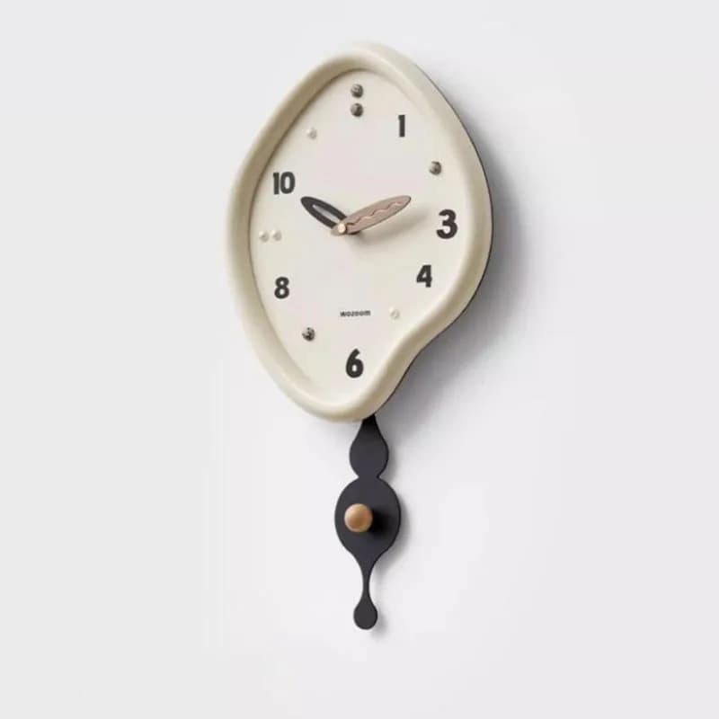xx-Aesthetic Wall Clock New Creative Simple Battery Design Parts Wall Clock Minimalist Pendulum Relogio Parede Home Decor*
