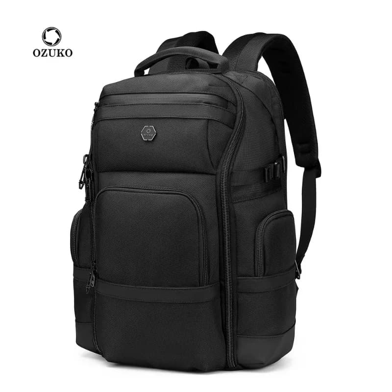 Large Capacity Business Laptop Backpack Waterproof Multi Pocket Travel School Bag For Men