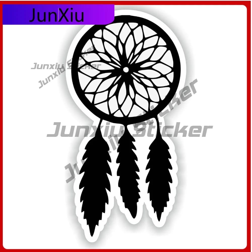 Dreamcatcher Waterproof Vinyl Stickers Suv Car Bumper Protector Bicycle Refit Cars Decals Decoration Funny Sticker Accessories