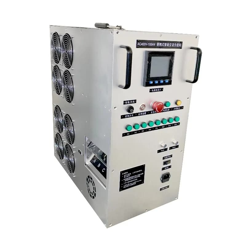 100kW Portable Resistive Charge Bench for Emergency Power Systems