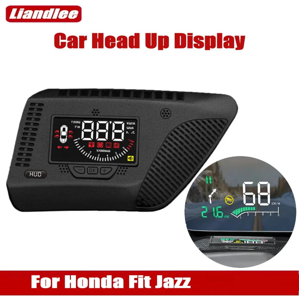 Display Head-Up HUD per Auto Honda Fit Jazz 3a Generazione (GK/GH/GP) 2015-2020, Accessori Elettronici, Proiettore sul Parabrezza
