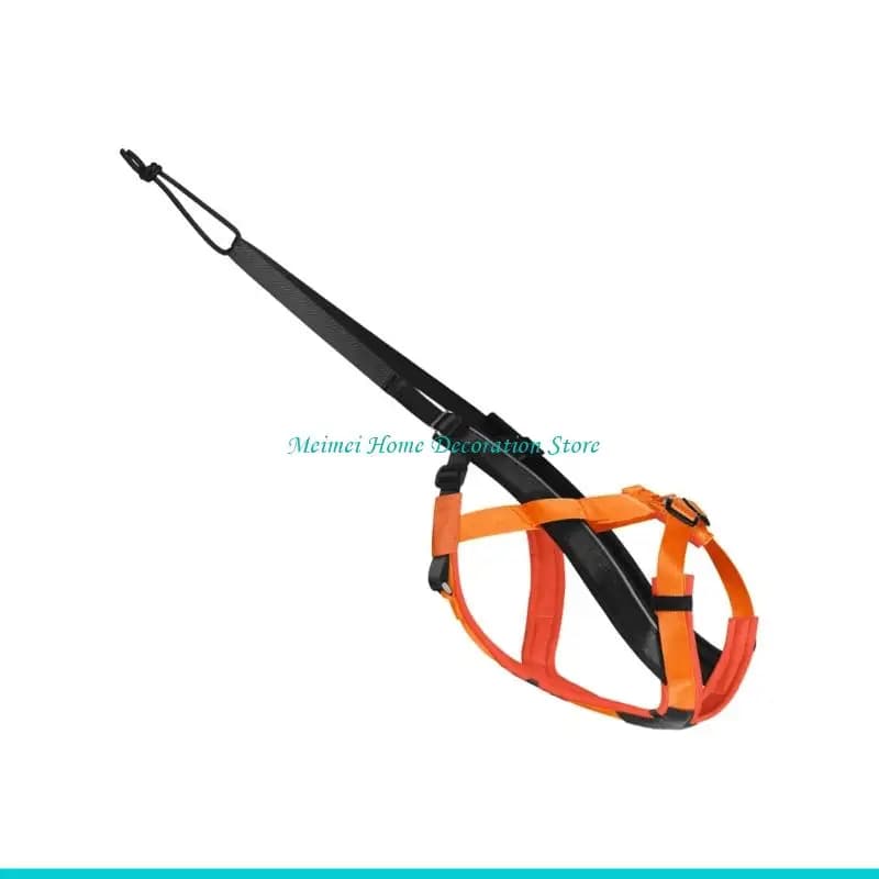 H7BF Imbracatura per slittino da neve per cani grossa taglia Cintura sicurezza riflettente per tirare il peso animale