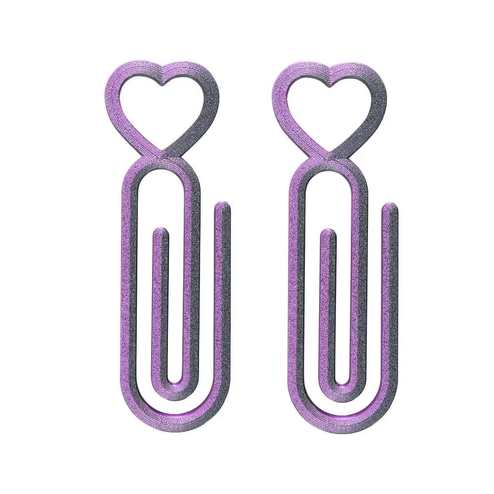 Plastic Diamond Canvas Clips Cross Stitch Multifunction 5D Diamond Painting Clip Heart-shaped Fixation