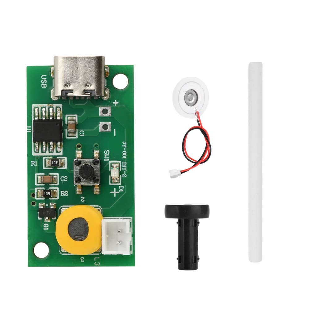 Modulo umidificatore a spruzzo singolo con volume di nebbia regolabile a tre marce Scheda di controllo dell'atomiszazione ad ultrasuoni Interfaccia di tipo C DC 5V