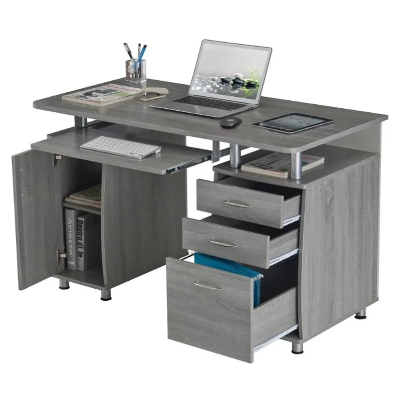 Tavolo da scrivania per laptop Tavolo da gioco desktop Scrivanie per computer Tavolini Pliante Room Ufficio Studio Scrittura sedentaria in piedi Mini