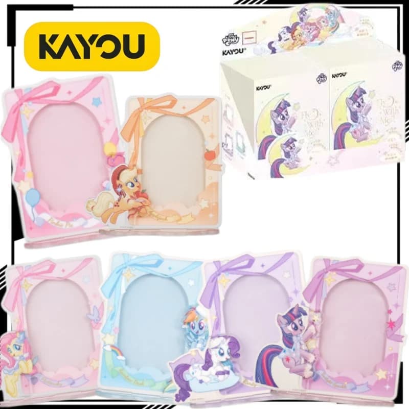KAYOU My Little Pony Star Wish Party Series Photo Frame Pinkie Pie Acrylic Stand Anime Merchandise Holiday Gift Trendy Toy