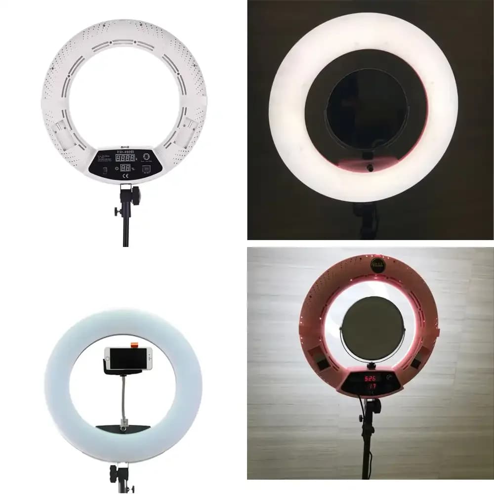 FD-480II 3200-5500K 96W 480 LED Luce ad Anello per Fotografia, Illuminazione per Fotocamera, Foto e Telefono