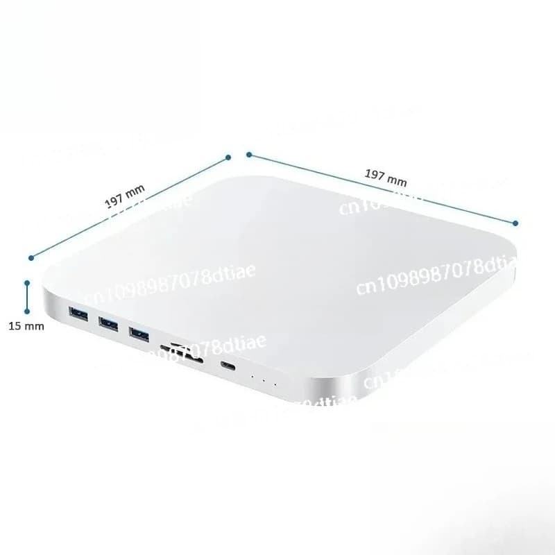 Alloggiamento per disco rigido HD MC25 Pro Docking station HDMI 4K Hub USB 3.0 tipo C 8 in 1 per Mac Minimini