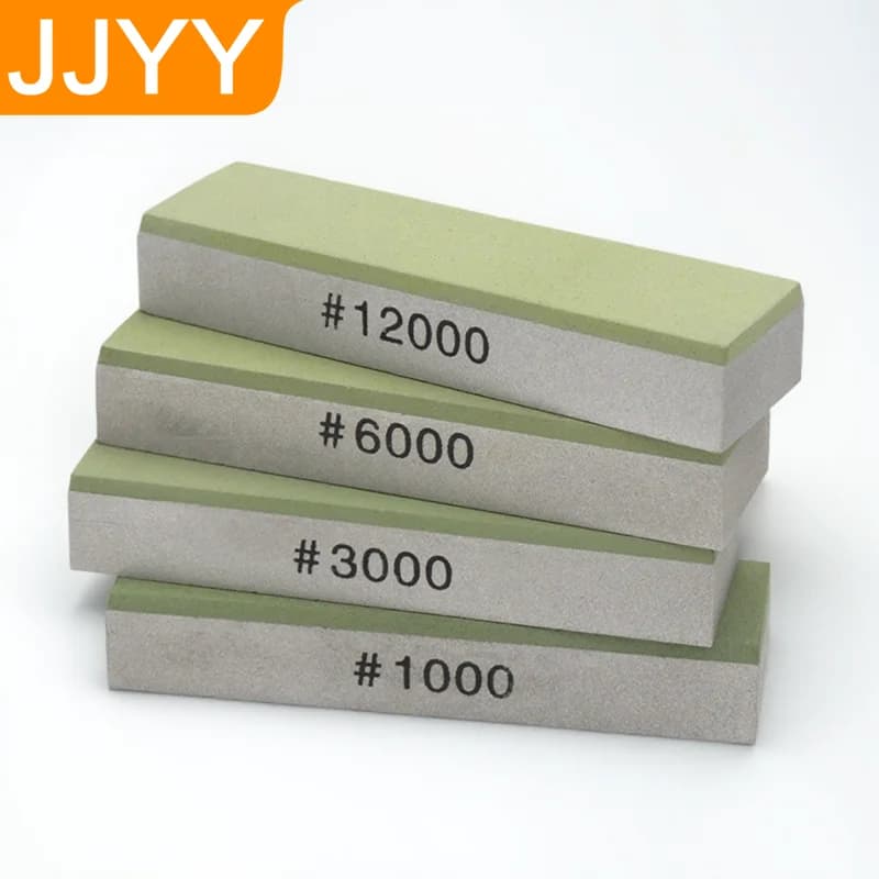 1 pz Affilacoltelli in Resina Diamantata da 70mm, Grana 1000 3000 6000 12000, Pietra per Affilare ad Angolo Fisso, Utensile da Cucina