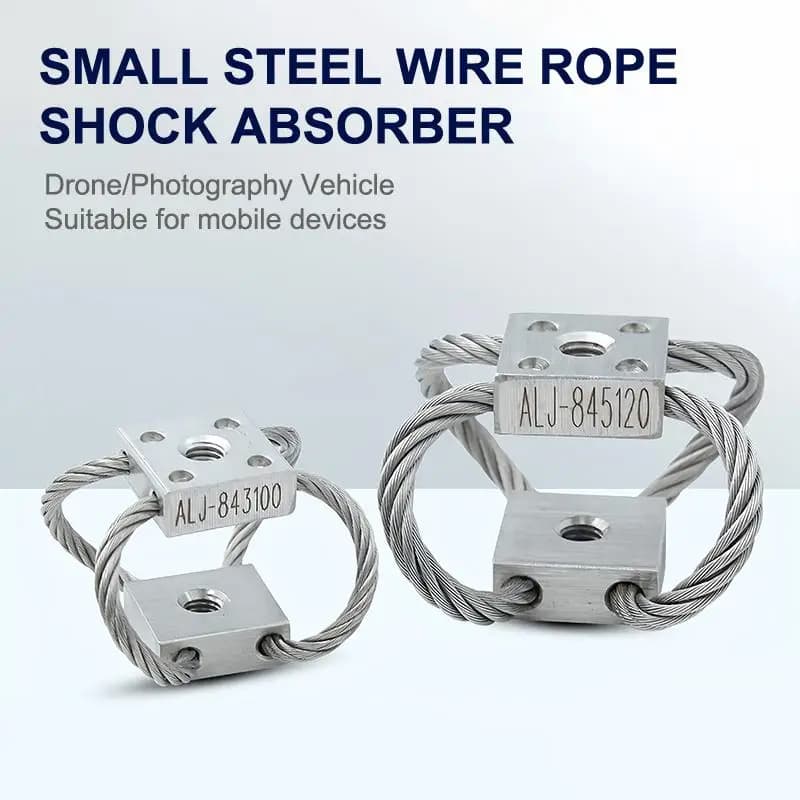 ALJ-84 Wire Rope Vibration Isolator Shock Absorber For Car Vehicle Marine Boat UAV Drone Gimbal Camera Precision Instrument-TOY
