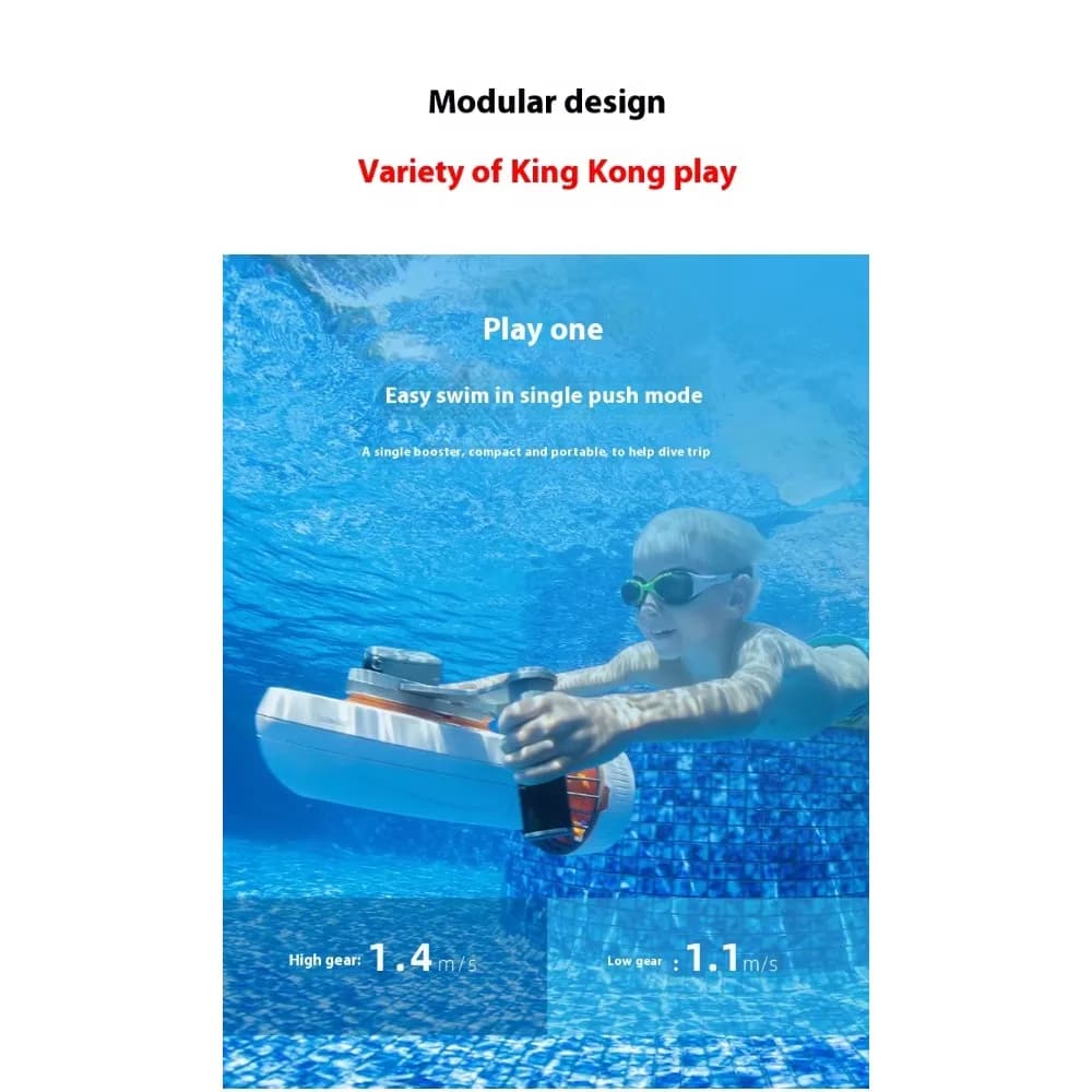 Underwater Scooter Brushless Motor Diving Watercraft for Adult Snorkeling Swimming Underwater Exploration Water Adventure