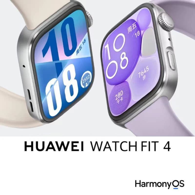 2025 Nuovo Huawei WATCH FIT4 Smart Watch Bracciale sportivo Monitoraggio della salute Schermo grande ultra sottile Lunga durata Autentico