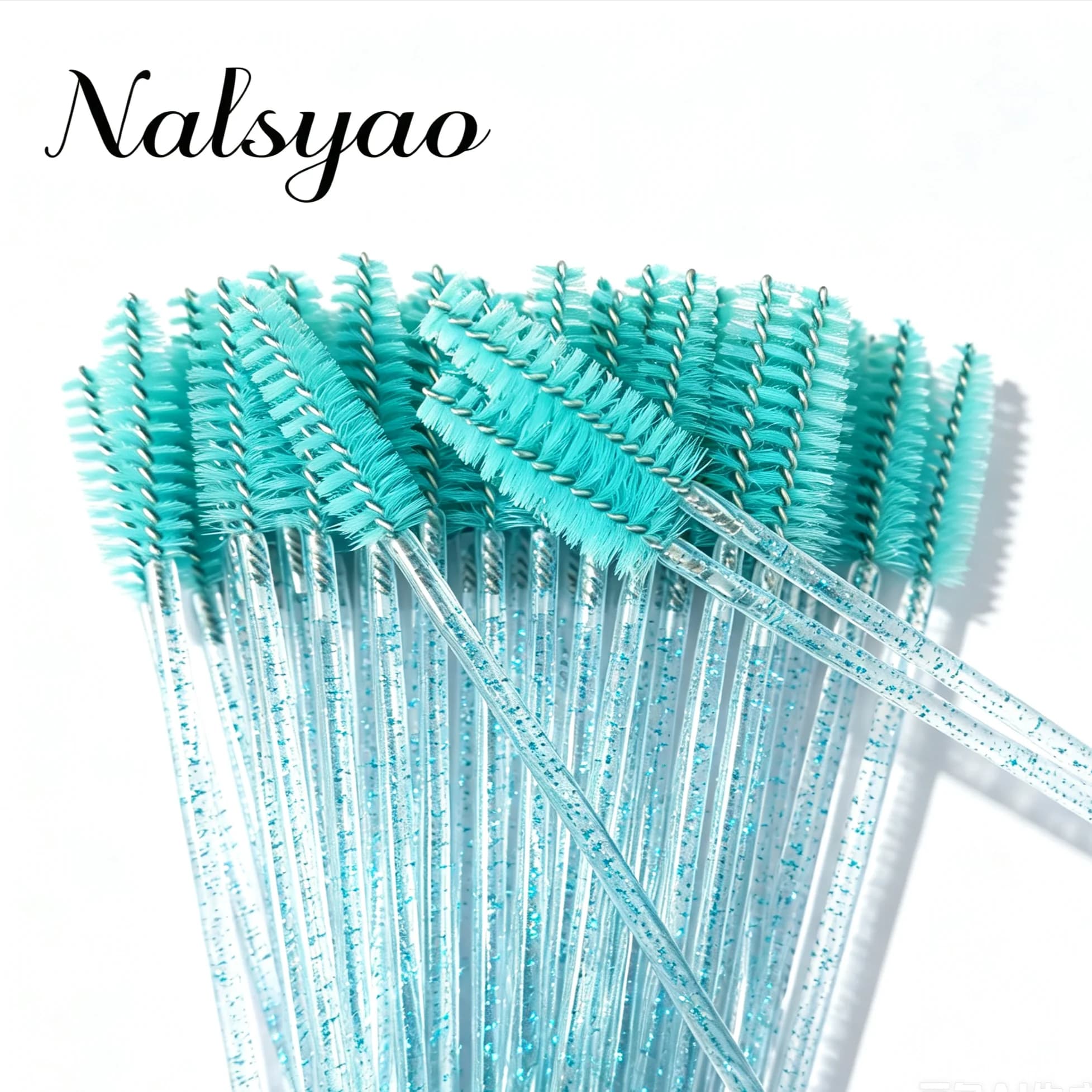 50 pcs brush for make-up professional make-up tool beauty comb eyelashes extension crystal berries for mascara
