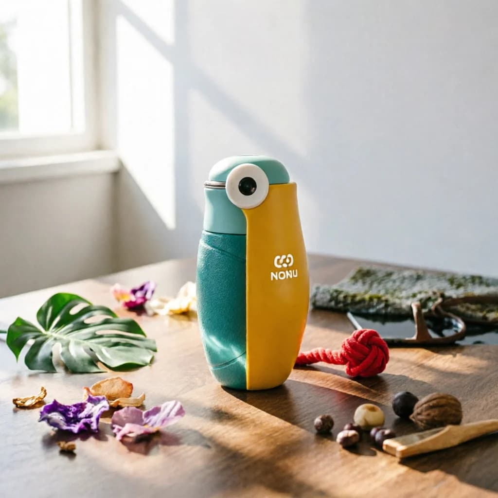 Pet Water Bottle Cup-Design Cap Portable Pet Bottle Travel Water Bowl Transparent Pet Gear Plastic