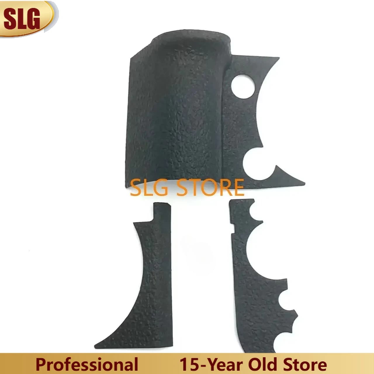 New original rubber body set for Panasonic Lumix DC-S5 DC-S5M2 S5 S5II front + handle cover thumb camera repair part