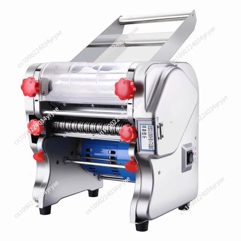Pressa per noodle Tagliatelle elettrica commerciale in acciaio inossidabile che produce pasta Macchina per tagliare noodle con rullo di pasta