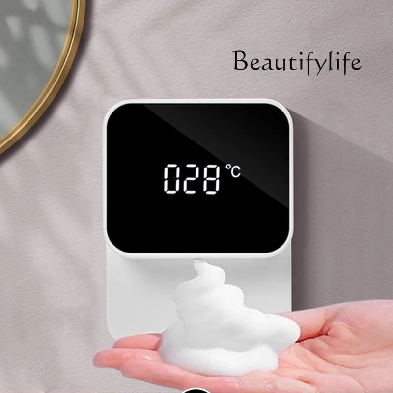 Dispenser elettronici di sapone liquido nordico Dispenser di sapone liquido bianco unico di lusso naturale Piccoli Jabonera bianchi per la casa