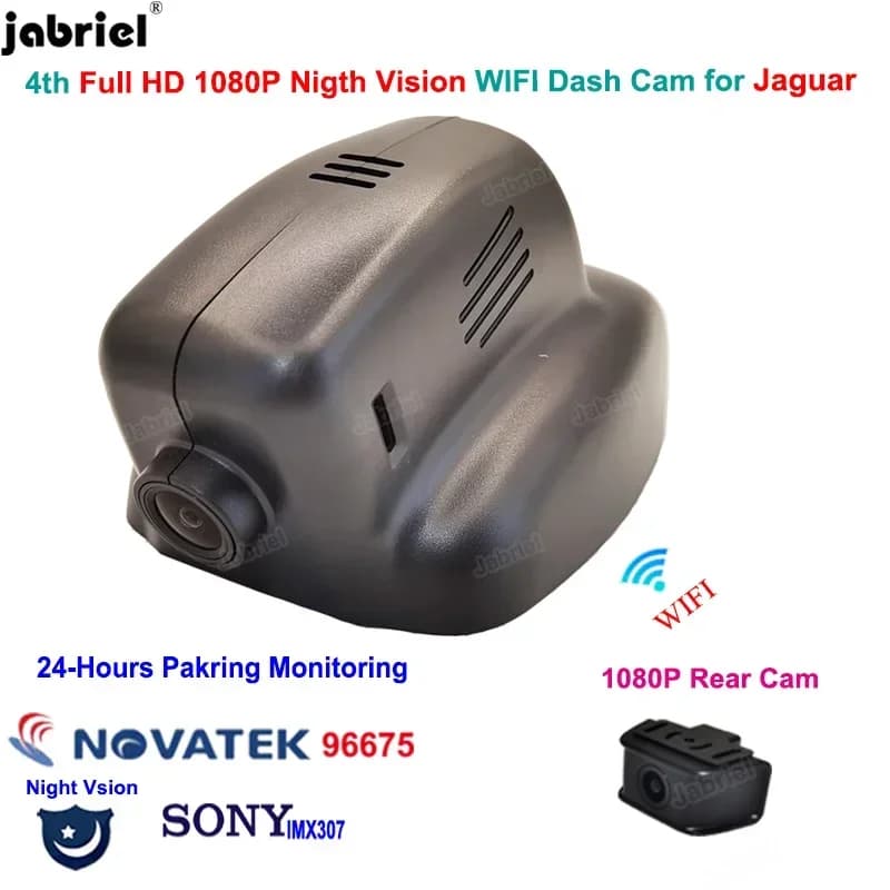 Full HD Visione Notturna Auto Dvr Dash Cam Macchina Fotografica 24H Per Jaguar XF X250 2008-2015 per Jaguar XJ 2007-2015 per Jaguar XFR 2009-2015