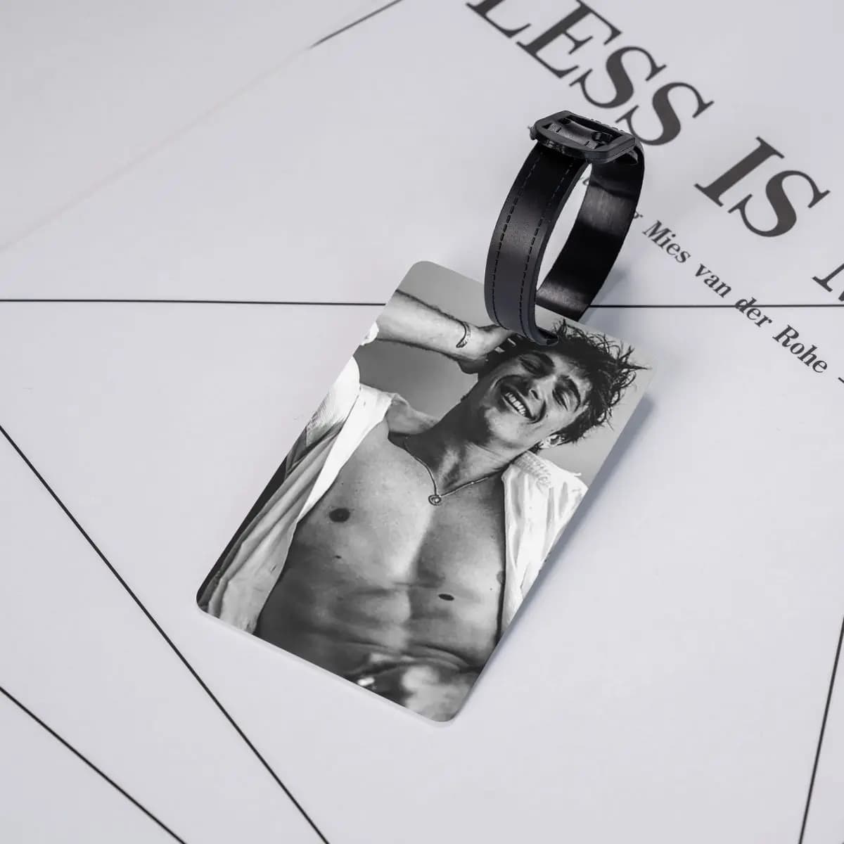 Etichette per Bagagli di Jacob Elordi, Attore Australiano, Accessori per Valigie, Etichetta per Bagaglio da Viaggio, Porta Nome e Indirizzo