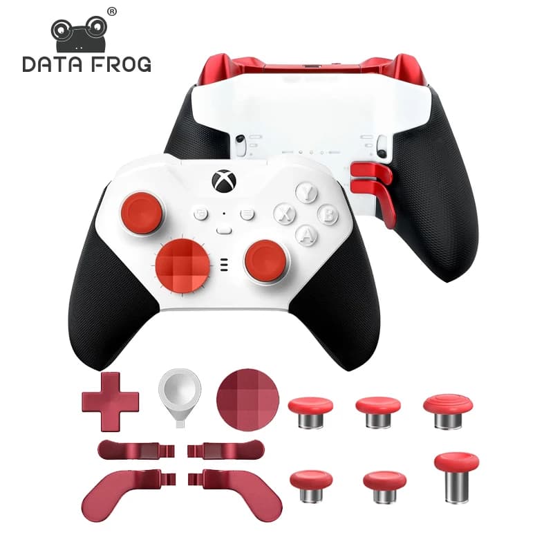 DATA FROG Metal D-Pad Trigger paddle sostituzione Thumbstick per Xbox One Elite Controller serie 2 parti Kit di riparazione accessori