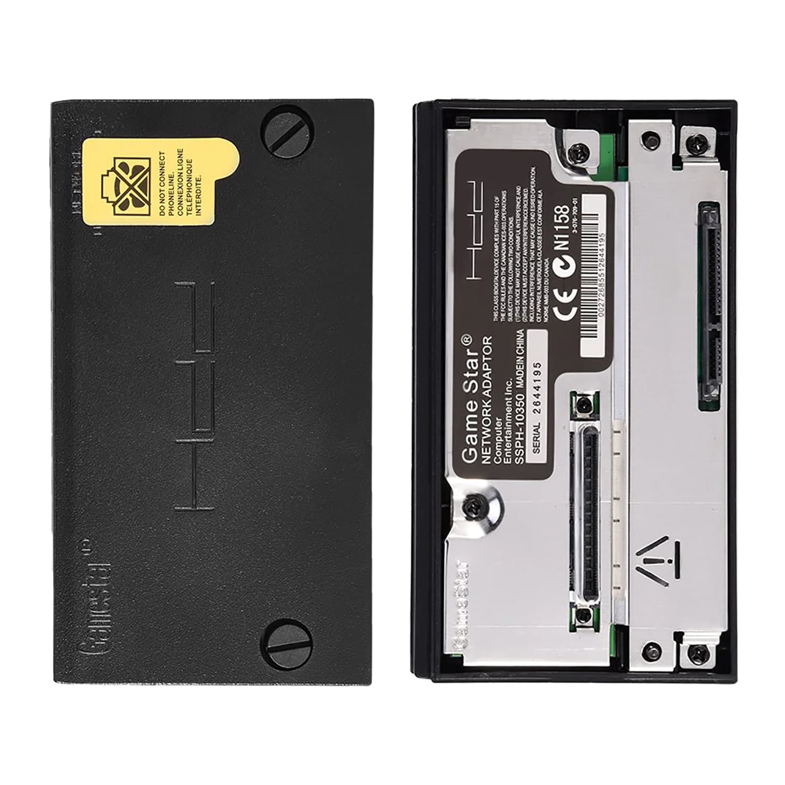 BitFunx GameStar Adattatore SATA compatibile con disco rigido HDD da 2,5 o 3,5 pollici per console di gioco Playstation2 PS2