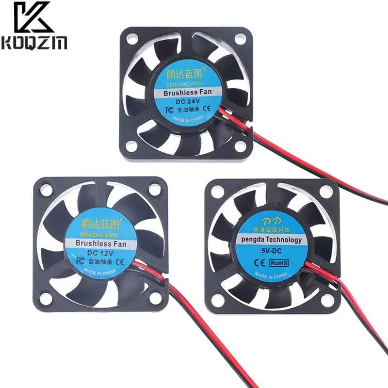 Ventola parte stampante 3d 4010 2pin 40x40 X10 Mm scheda grafica DC 5V / 12V / 24V