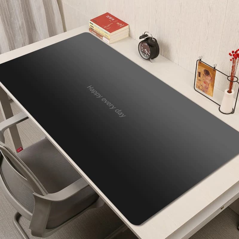 Tappetini per mouse grandi con colori sfumati per scrivania, tappetino da gioco con bordi cuciti e base in gomma antiscivolo