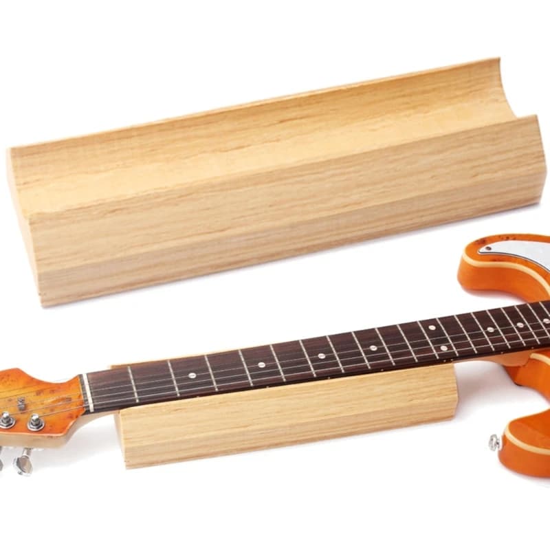 Supporto per poggiatesta per basso per chitarra Supporto per collo Caul Supporto per collo lungo in EVA durevole 24BD