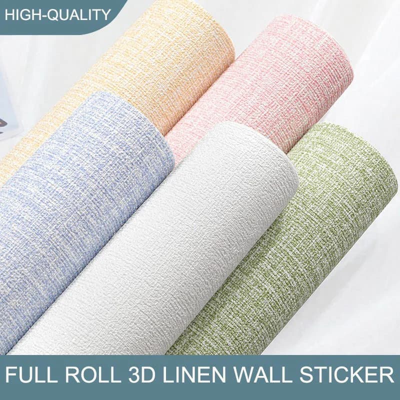 3D PVC Wall decal Lino effect 50cm, Waterproof and thick, for Wall Renewal