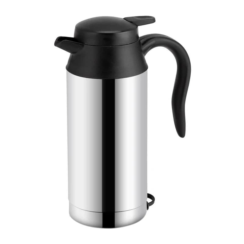 DC12V/24V Portable Car Electric Kettle Travel Car Cigarette Lighter Hot Water Kettle Fast Boiling For Tea Coffee 750ml