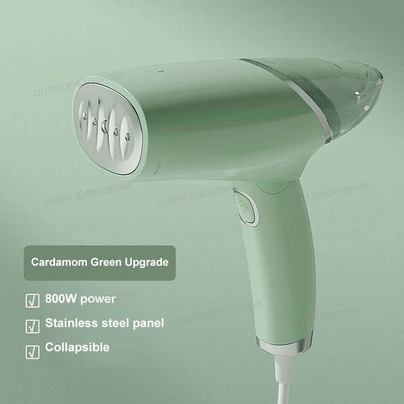 Ferro da stiro portatile a vapore elettrico per indumenti da 2000 W, ferro da stiro a vapore piatto verticale regolabile a 10 marce