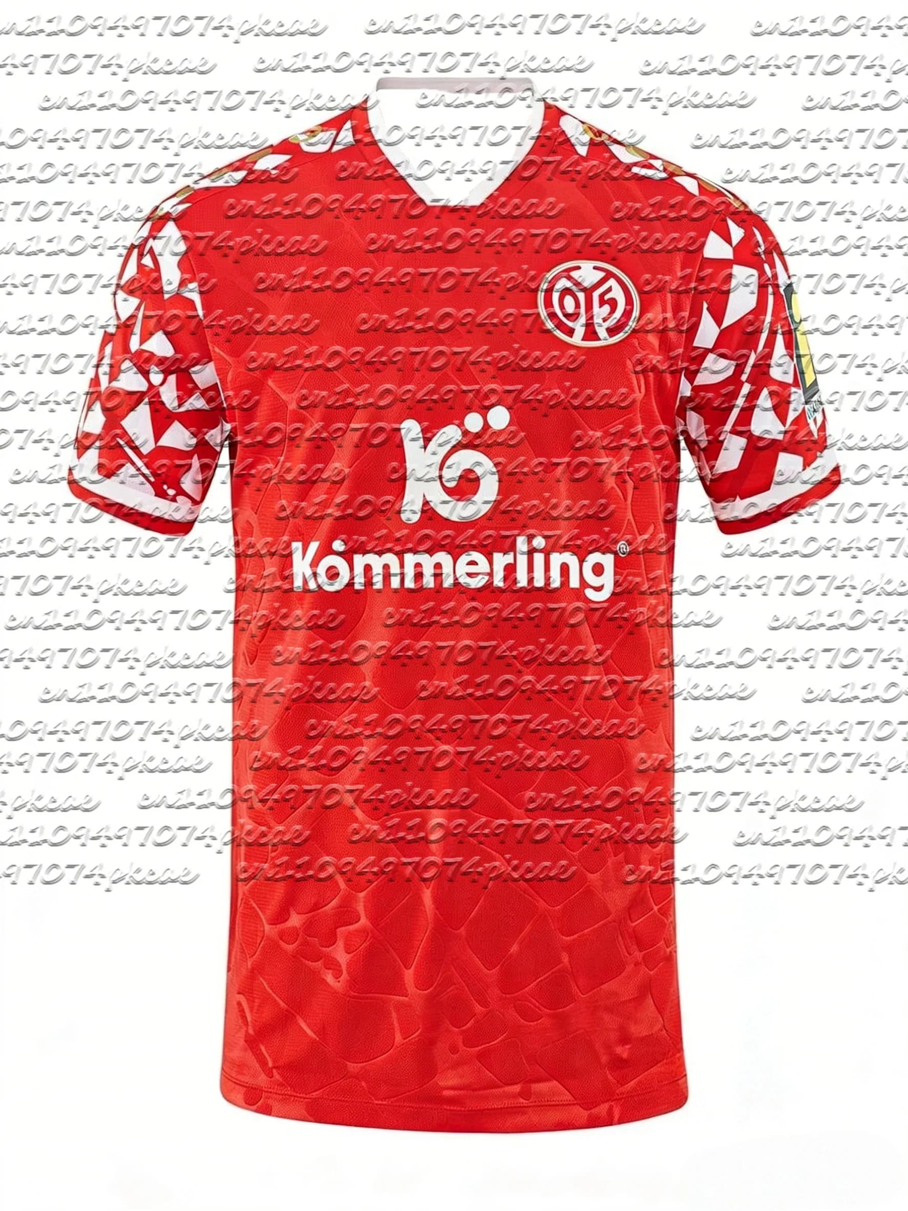 Nuova Maglia da Calcio FSV Mainz Estate 2026, T-shirt Coordinata per Famiglia, Casual Oversize Adatta per Uso Quotidiano e Allenamento