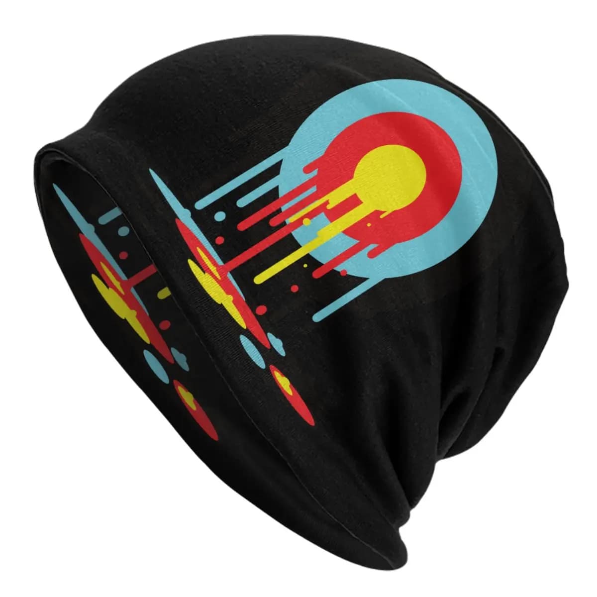 Berretti personalizzati con bersaglio piangente Skullies Berretti invernali unisex Cappello lavorato a maglia Tiro con l'arco Archer Freccette Shoot Cappelli con cofano Berretto da sci all'aperto