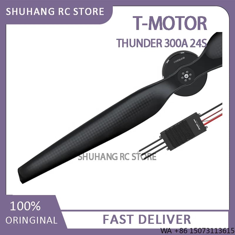 ESC high voltage 24S 300A, for heavy motor paragliding