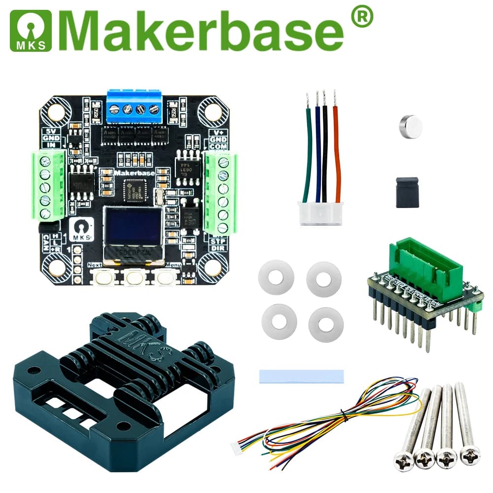 NEMA17 Closed Loop Stepper Motor Driver MKS SERVO42D For MKS Motherboard For Laser Engraver CNC Engraving Machine 3D Printer