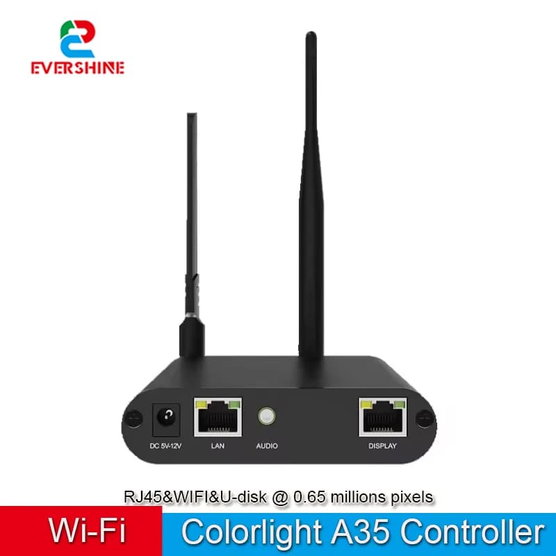 Colorlight A35 Control Box Asynchronous LED Full Color Control Card With 650,000 Pixel Video Card Display Player Box