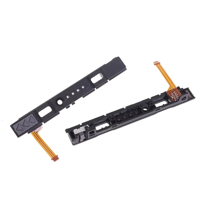 Parte di ricambio 1/2PC Guida scorrevole destra e sinistra con cavo flessibile per accessori JoyCon NS della console Nintendo Switch
