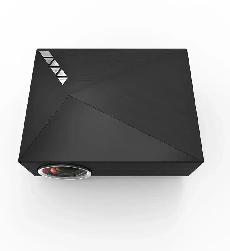 Proiettore micro led M60 hd 1080 p Mini proiettore portatile domestico con nero