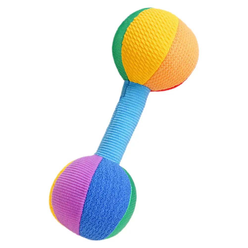 Sonaglio Sensoriale a Forma di Manubrio per Neonati, Giocattolo Educativo Colorato per l'Allenamento della Coordinazione Occhio-Mano