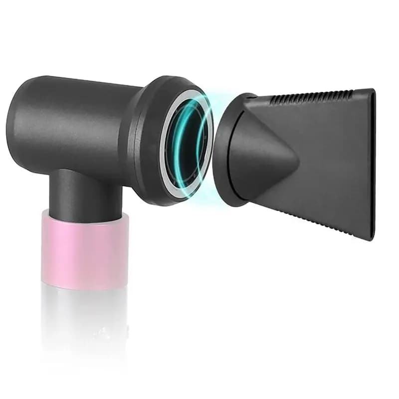 A01V-Dyson Airwrap Styler Adapter and Accessories for Dyson Airwrap Styler, to Convert Iron Hair Clips to Hair dryer
